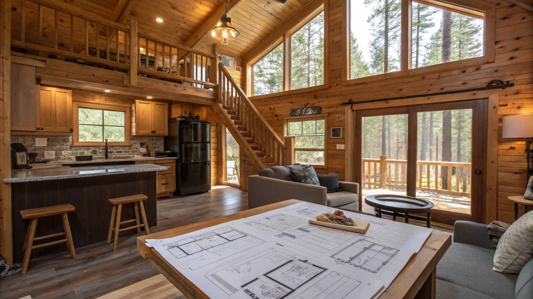 Cabin floor plans