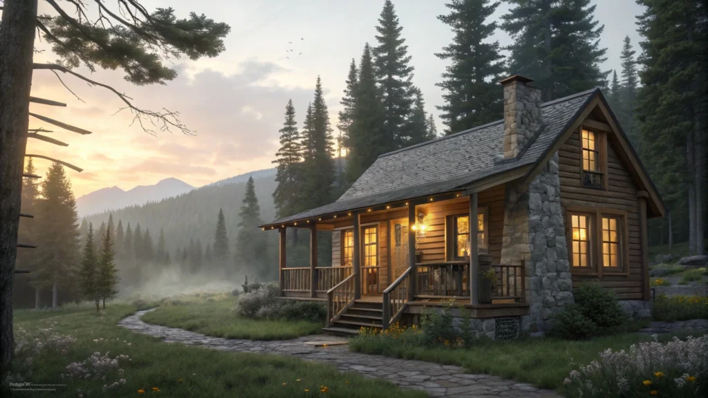 One-Bedroom Cabin Plans