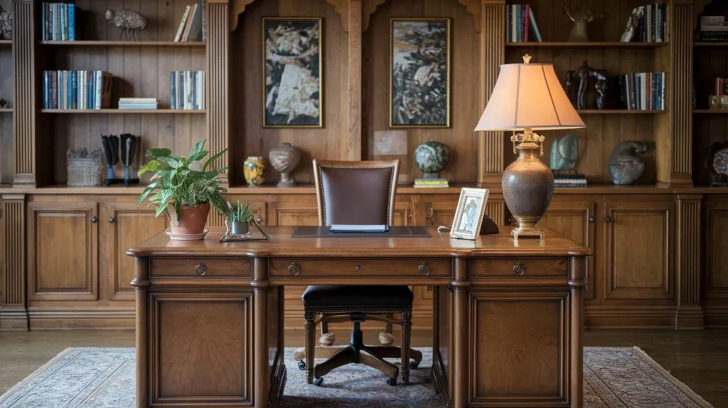 traditional home office