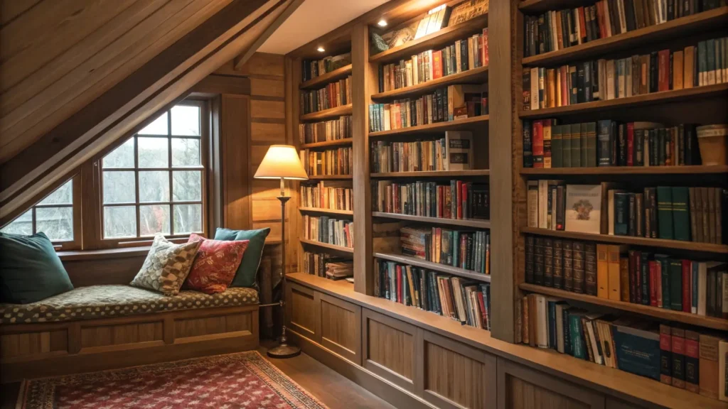 library corner ideas