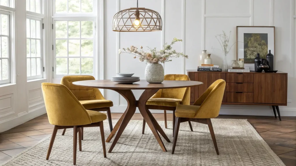 Mid-Century Modern Dining Table