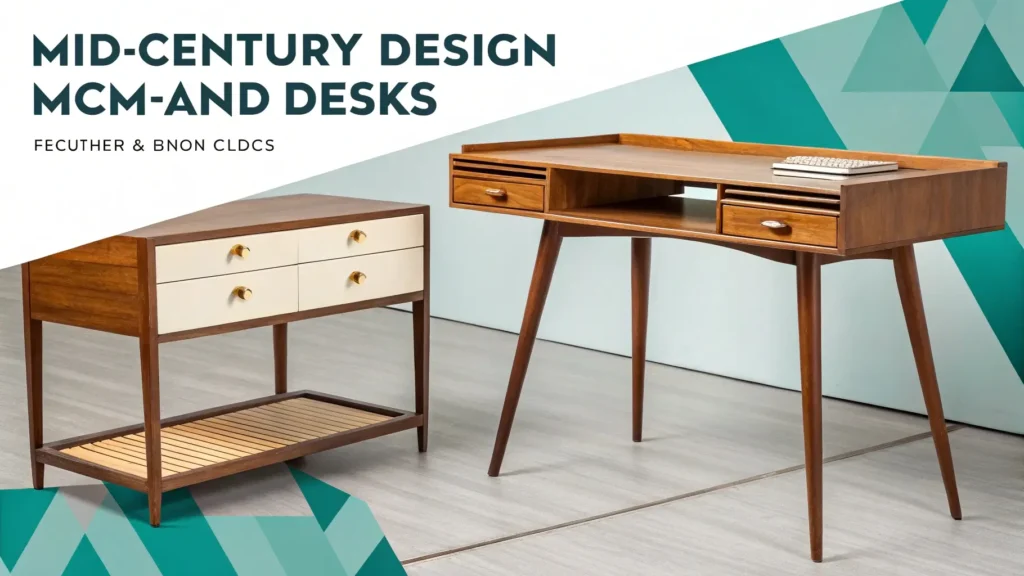 How to Choose a Mid Century Modern Desk [2025 Buyer’s Guide]